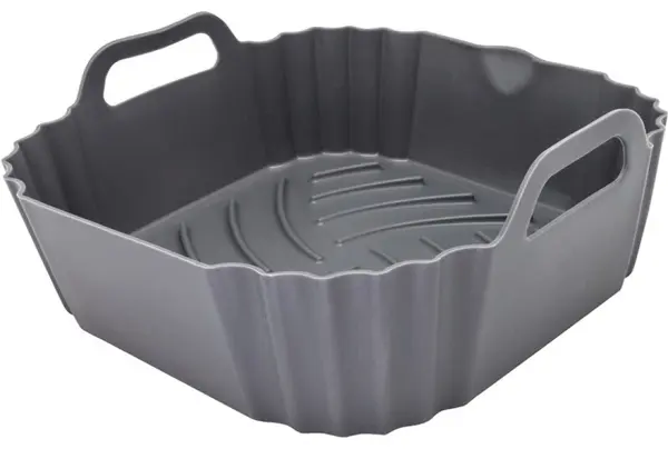 Coș din silicon pentru air fryer Nerthus – 20.5 x 20.5 cm