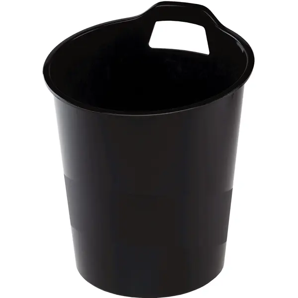 Cos hartie plastic 15 L Green2Desk Negru