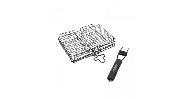 Cos pentru gatire la gratar cu maner detasabil GrillPro by Broil King 24876