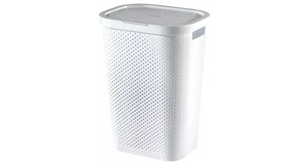 Cos pentru rufe cu capac si manere, Curver Infinity, 60 L