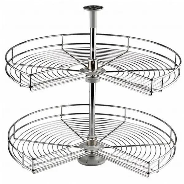 Cos Rotativ Model 3/4, pentru Corp de 700 mm, Fi 600 mm, H 590-770 mm, Finisaj Crom Lucios