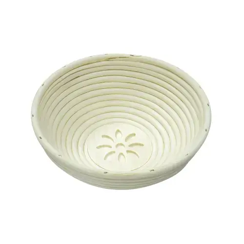 Cos rotund pentru dospire aluat, 23 cm, ratan Zokura Z1510