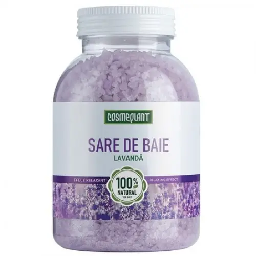 Cosmeplant sare baie lavanda x 1000g Zephyr Labs