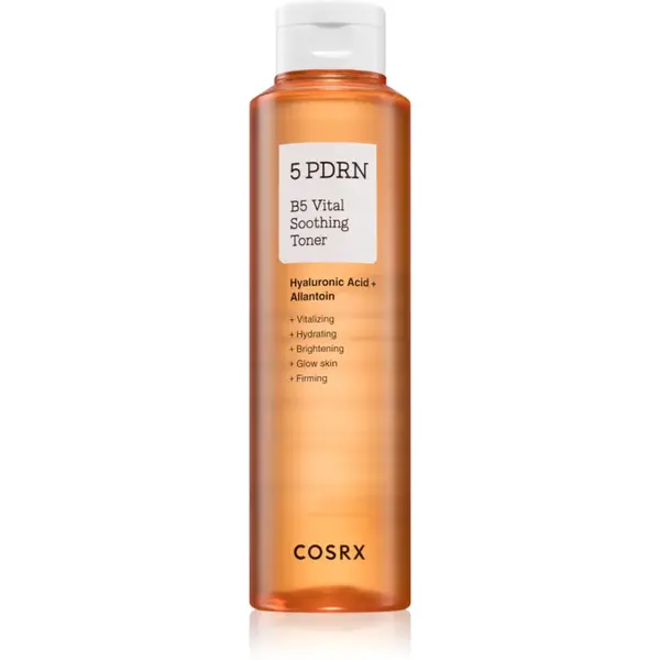 Cosrx 5 PDRN B5 Vital Soothing Toner tonic revitalizant pentru strălucirea și netezirea pielii 280 ml