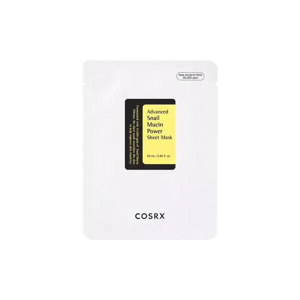 COSRX - Advanced Snail Mucin Power Sheet Mask, 25ml, 1 set * 10 buc