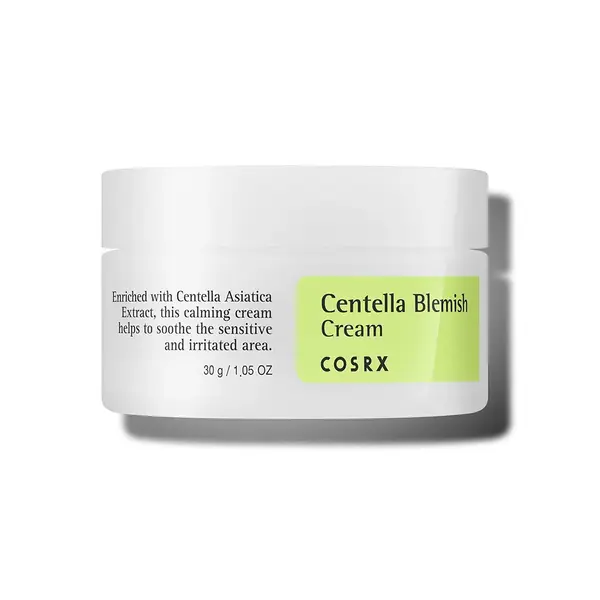 COSRX - Centella Blemish Cream, Crema pentru imperfecțiuni cu Centella, 30g