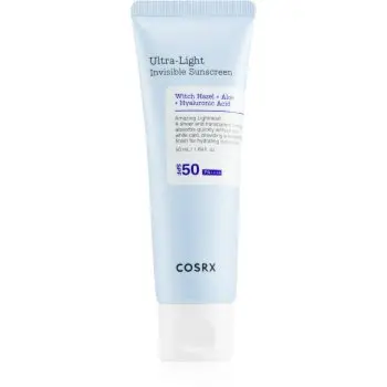 Cosrx Ultra-Light Invisible Sunscreen cremă ușoară pentru protecția solară pentru corp și față SPF 50+