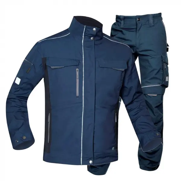 Costum bleumarin cu pantaloni de lucru, hidrofobizat, URBAN+ 3XL, 46, BLEUMARIN