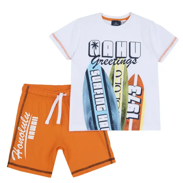 Costum copii Chicco pentru plaja, Galben, 73757-64MC