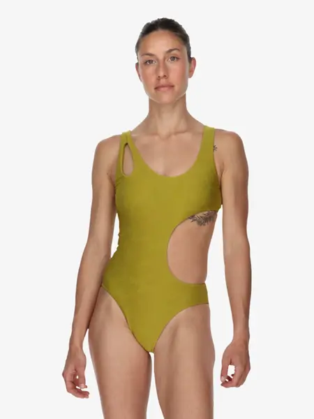 Costum de baie intreg Block Texture