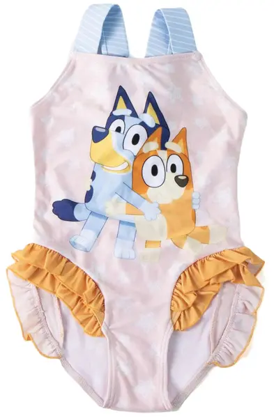 Costum de baie întreg pentru copii Cerda - Bluey, 2 ani, roz