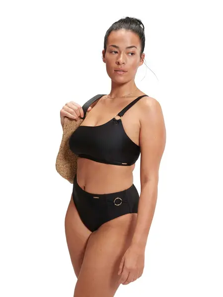 Costum de baie - partea de sus Womens Shaping Asymmetric Top