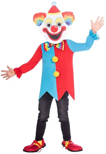 Costum de carnaval pentru copii Amscan - Carnival clown, 8-10 ani