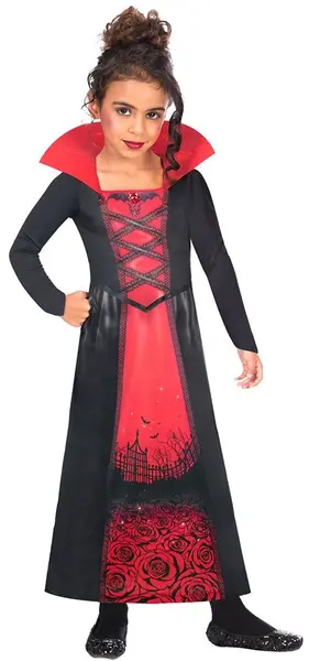 Costum de carnaval pentru copii Amscan - Vampire, 4-6 ani