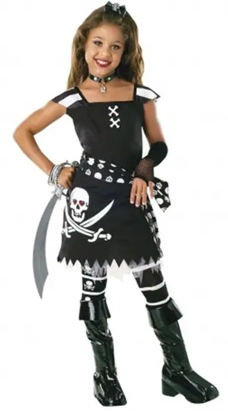 Costum de carnaval pentru copii Rubies - Drama Queens Scar-Let, marimea S