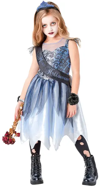 Costum de carnaval pentru copii Rubies - Miss Halloween, mărimea M