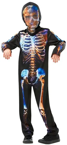 Costum de carnaval pentru copii Rubies - Skeleton, mărimea M