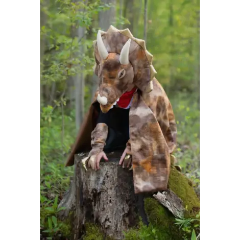 Costum dinozaur triceratops 2 piese 4-6 ani