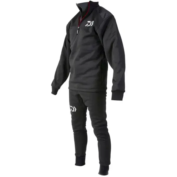 Costum Fleece Black/Red Marime 2XL
