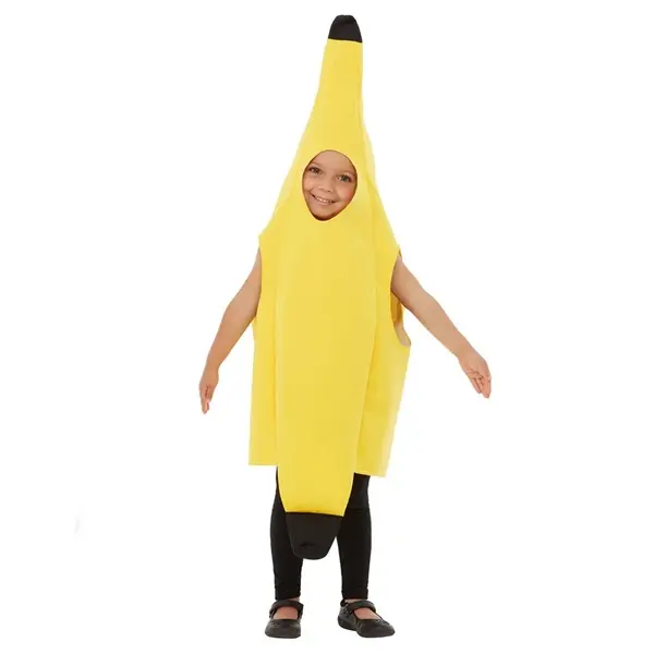 Costum fruct Banana, DEPOX , galben, marime universala