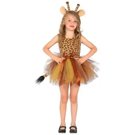 Costum girafa fetite