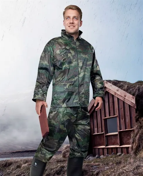 Costum impermeabil de ploaie camuflaj, Ardon CLEO XXL, CAMUFLAJ