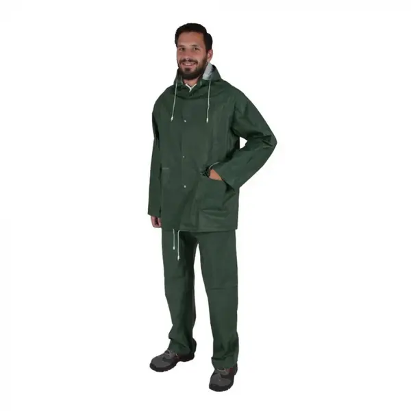Costum impermeabil de ploaie verde, Ardon HUGO M, VERDE