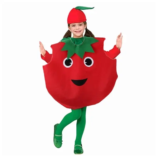Costum leguma Rosie, DEPOX , rosu, marime universala