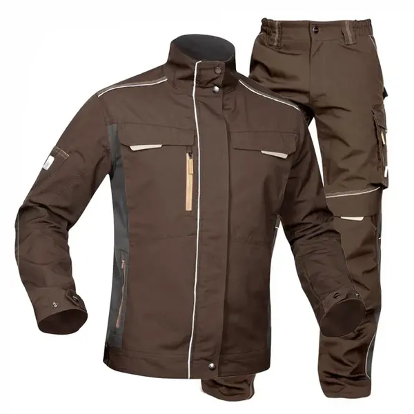 Costum maro cu pantaloni de lucru, hidrofobizat, URBAN+ M, 58, MARO