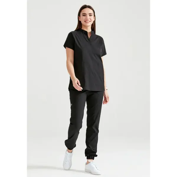 Costum medical negru unisex, Model Activity - S