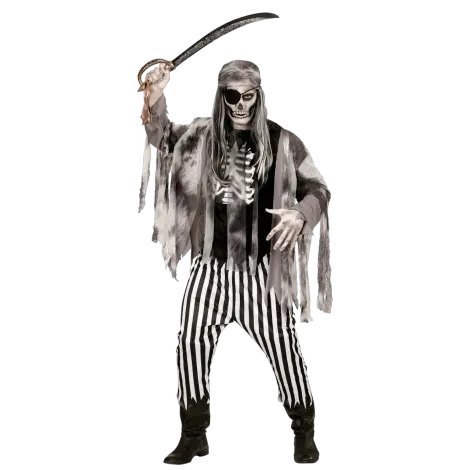 Costum pirat fantoma halloween, Widmann Italia 0581