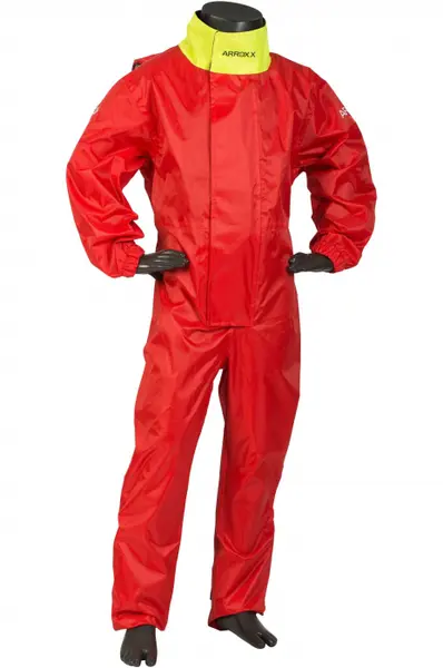 Costum Ploaie Arroxx X-Base Junior, culoare rosu, marime 24 (XXS)