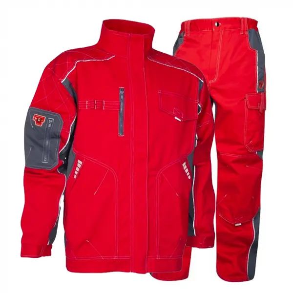 Costum rosu de lucru cu pantaloni in talie, Ardon VISION 62, 60, ROȘU