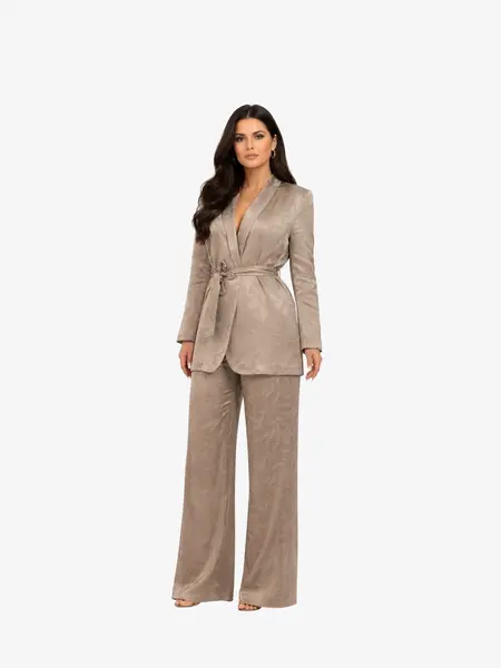 Costum "Royale" , Nude - L