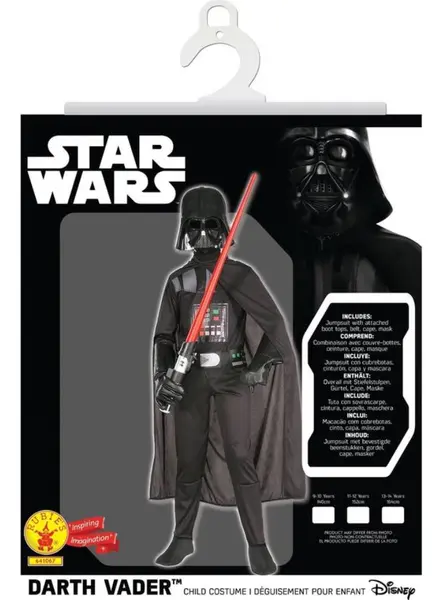 Costum Rubies Star Wars Darth Vader (128 cm)