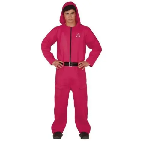 Costum salopeta rosie squid game
