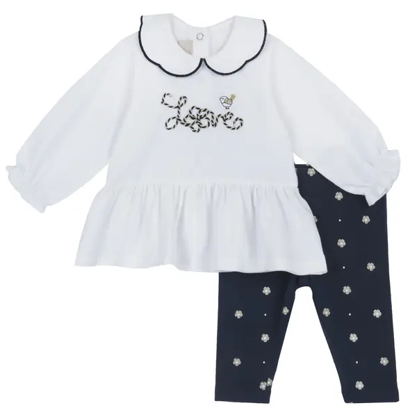 Costumas copii Chicco, bluza si colanti, 73907-68MFCO