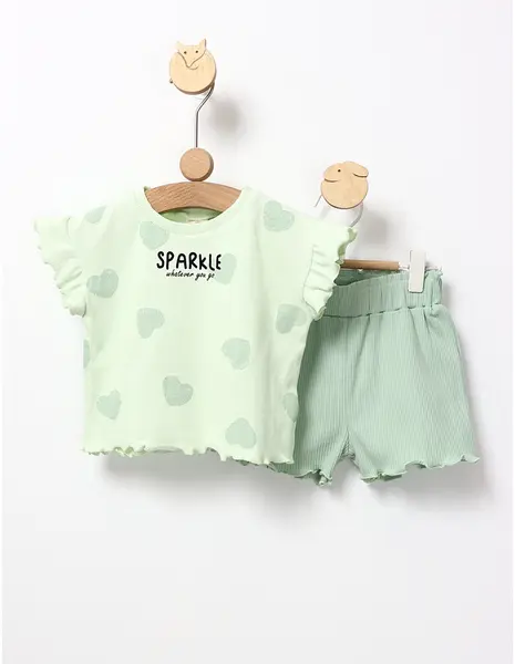 Costumas vara super lejer Sparkle verde