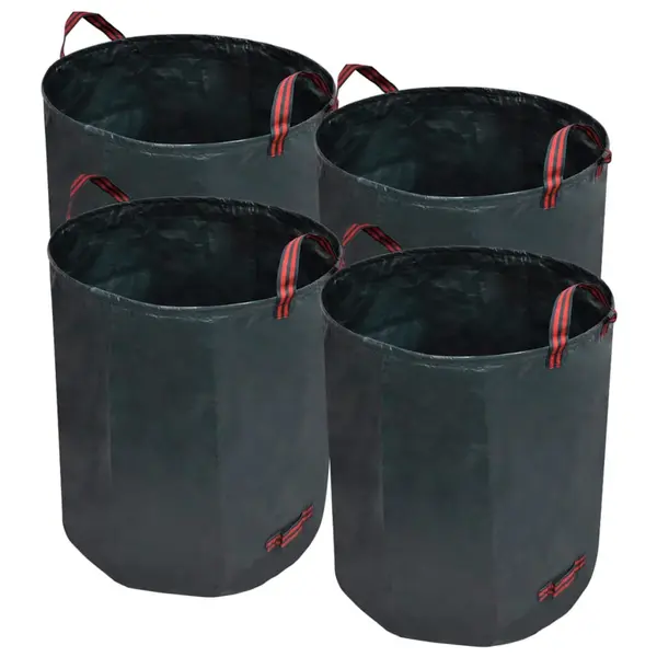 Cosuri de gunoi 272 l 150 g/mp, 4 buc., verde inchis