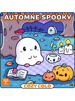 Cosy Colo - Spooky Autumn. A creative colouring book with spooky-cute ghosts and costumed critters!, Paperback/LilyPaw Studio