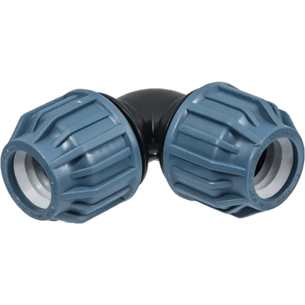 Cot 90° Compresiune, Elysee , Dimensiune 63 mm,Presiune 16 Bari