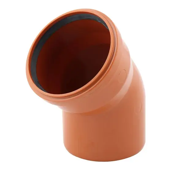 Cot canalizare din PVC la unghi de 30 grade D110