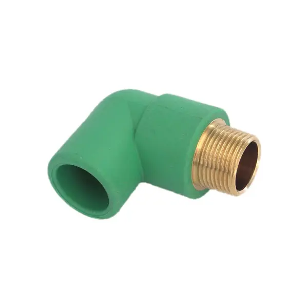 COT PPR VERDE CU FILET EXTERIOR, Ø 20mmx1/2"" Pachet 5 buc. ( stoc bucegi )