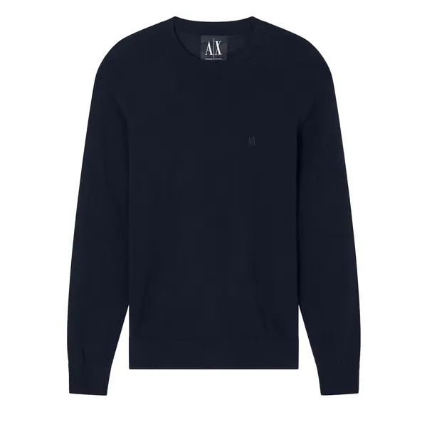 Cotton blend crew neck sweater S