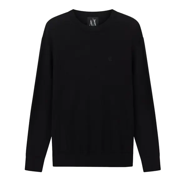 Cotton blend crew neck sweater S