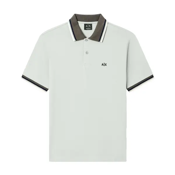 Cotton polo shirt hedge green Xxl