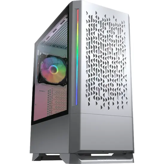 Cougar Carcasa Cougar MX430 Air RGB, CGR-51C6W-AIR-RGB, Alb