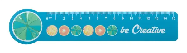 Couler 15 riglă casă, 15 cm - alb