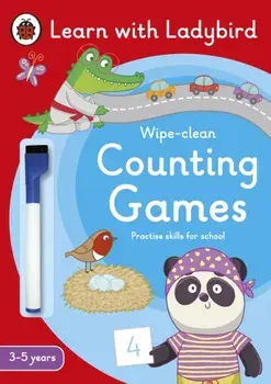 Counting Games: A Learn with Ladybird Wipe-clean Activity Book (3-5 years). Ideal for home learning (EYFS), Paperback/Ladybird