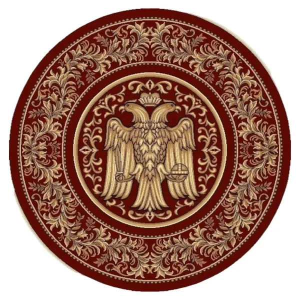 Covor Bisericesc Rotund, 80 x 80 cm, Rosu, Lotos 15032